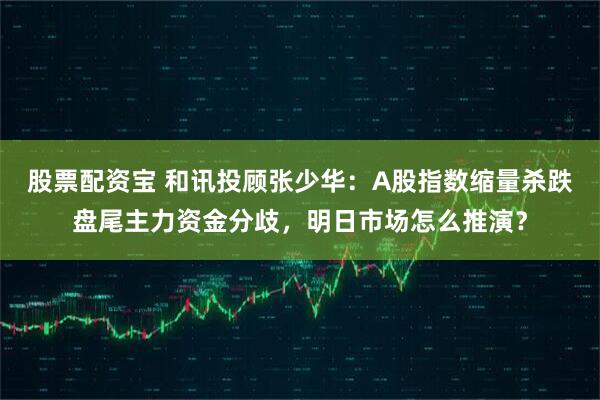 股票配资宝 和讯投顾张少华：A股指数缩量杀跌盘尾主力资金分歧，明日市场怎么推演？